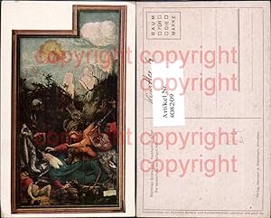 Seller image for 408209,Knstler Ak Matthias Grnewald Isenheimer Altar Die Versuchung des heiligen Antonius Religion for sale by Versandhandel Lehenbauer