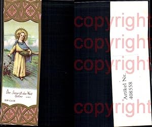 Seller image for 408558,Andachtsbild Heiligenbildchen Jesuskind Aussaat Heiligenschein Samen ist Wort Gottes for sale by Versandhandel Lehenbauer