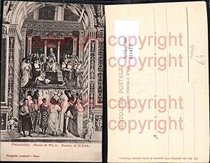 Immagine del venditore per 411417,Knstler Ak Pinturiccio Storia di Pio II Duomo di Siena Wandgemlde Mittelalter venduto da Versandhandel Lehenbauer