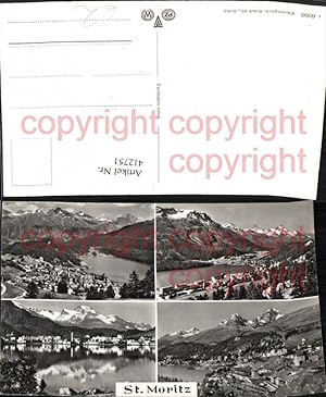 Seller image for 412751,St. Moritz Totale Mehrbildkarte Kt Graubünden for sale by Versandhandel Lehenbauer