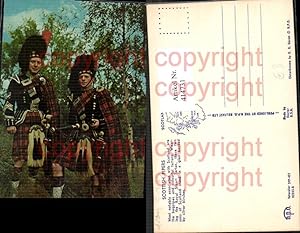 Seller image for 414731,Scottish Pipers Schottische Schottland Dudelsackspieler Volkstypen Europa for sale by Versandhandel Lehenbauer