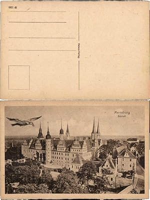 Bild des Verkufers fr 71498,Merseburg Schloss mit Vogel zum Verkauf von Versandhandel Lehenbauer