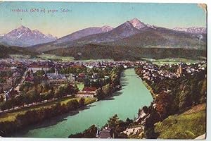 Bild des Verkufers fr 5497,Innsbruck gegen Sden COLOR 1912 Stengel Co zum Verkauf von Versandhandel Lehenbauer