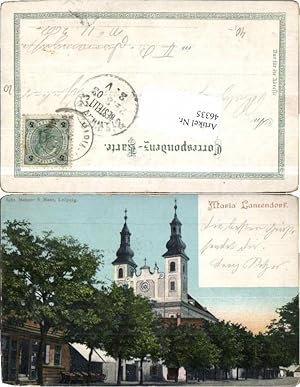 Image du vendeur pour 46335,Strassenpartie Maria Lanzendorf b. Wien 1900 mis en vente par Versandhandel Lehenbauer
