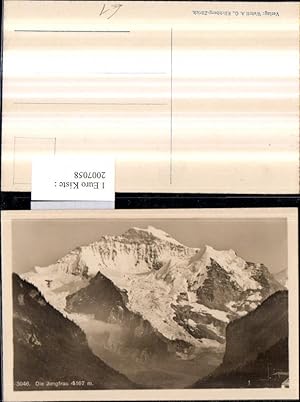 Bild des Verkufers fr 2007058,Die Jungfrau Bergkulisse b. Grindelwald Kt Bern zum Verkauf von Versandhandel Lehenbauer