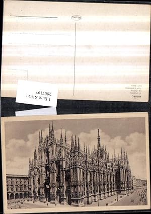 Bild des Verkufers fr 2007197,Milano Mailand Il Duomo Dom Kirche zum Verkauf von Versandhandel Lehenbauer