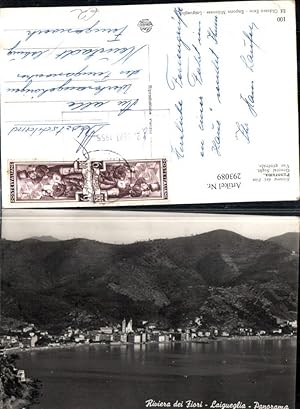 Immagine del venditore per 293089,Liguria Savona Riviera di Fiori Laigueglia Panorama Totale venduto da Versandhandel Lehenbauer