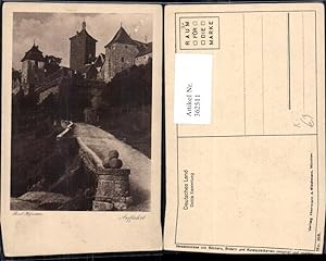 Bild des Verkufers fr 362511,Knstler Ak Th. u. O. Hofmeister Auffahrt Schloss Burg zum Verkauf von Versandhandel Lehenbauer