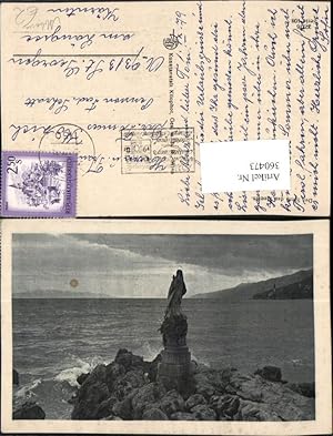 Imagen del vendedor de 360473,Croatia Abbazia Opatija Der Stern des Meeres Statue Kste a la venta por Versandhandel Lehenbauer