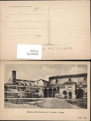 Seller image for 371235,Lazio Roma Rom Esterno della Basilica di S. Sabina Kirche for sale by Versandhandel Lehenbauer