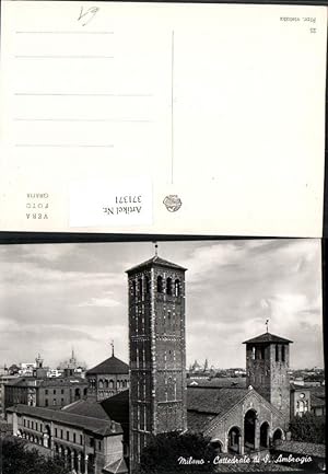 Immagine del venditore per 371371,Lombardia Milano Mailand Cattedrale di S. Ambrogio Kirche Turm venduto da Versandhandel Lehenbauer