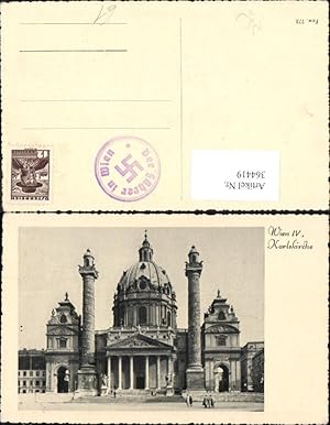 Bild des Verkufers fr 364419,Wien Karlskirche Kirche zum Verkauf von Versandhandel Lehenbauer