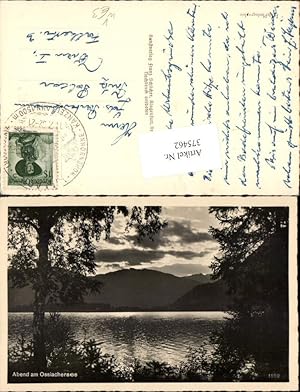 Seller image for 375462,Abend am Ossiachersee See b. Ossiach Bergkulisse pub Franz Schilcher 1152 for sale by Versandhandel Lehenbauer