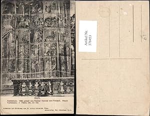 Bild des Verkufers fr 378453,Gurk Dom Kirche Fastentuch Neues Testament Detailansicht zum Verkauf von Versandhandel Lehenbauer