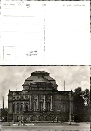 Immagine del venditore per 384032,Karl-Marx-Stadt Chemnitz Opernhaus Oper Gebude venduto da Versandhandel Lehenbauer