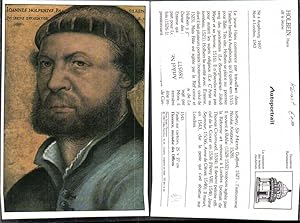 Image du vendeur pour 389577,Repro Knstler Ak Hans Holbein dit le Jeune Autoportrait Deuxieme Renaissance mis en vente par Versandhandel Lehenbauer
