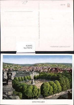 Bild des Verkufers fr 269474,Stuttgart Totale m. Schlossplatz zum Verkauf von Versandhandel Lehenbauer