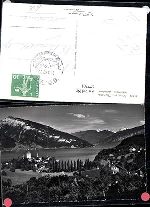 Seller image for 277201,Spiez am Thunersee Totale Bergkulisse Kt Bern for sale by Versandhandel Lehenbauer