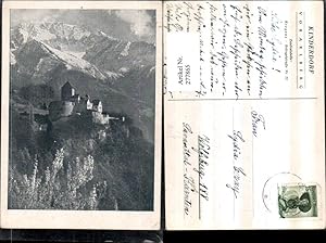 Bild des Verkufers fr 277865,Schloss Burg Bergkulisse Kinderdorf Bregenz zum Verkauf von Versandhandel Lehenbauer