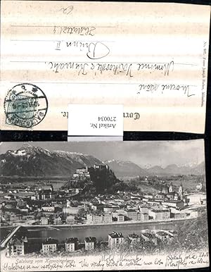 Bild des Verkufers fr 270034,Salzburg Totale vom Kapuzinerberg Bergkulisse zum Verkauf von Versandhandel Lehenbauer