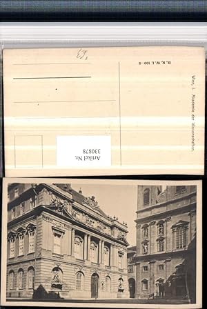 Bild des Verkufers fr 330878,Wien Innere Stadt Akademie der Wissenschaften pub B.K.W.I. 109/8 zum Verkauf von Versandhandel Lehenbauer