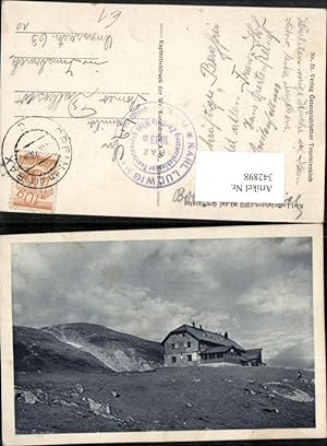 Bild des Verkufers fr 342898,Karl Ludwig-Haus Berghtte auf d. Raxalpe b. Prein Reichenau zum Verkauf von Versandhandel Lehenbauer