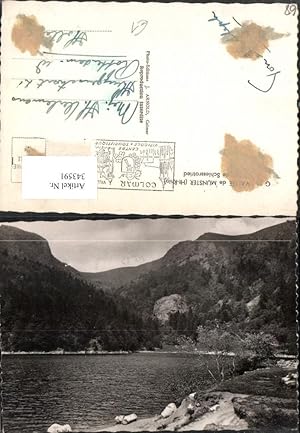 Image du vendeur pour 343591,Elsass Haut-Rhin Vallee de Munster Schiessrotried See Bergkulisse mis en vente par Versandhandel Lehenbauer