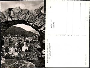 Bild des Verkufers fr 344502,Lindenfels Teilansicht Blick von der Burg Steinbogen zum Verkauf von Versandhandel Lehenbauer
