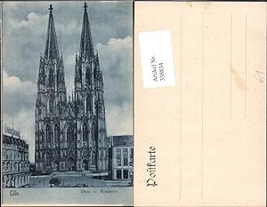 Bild des Verkufers fr 338834,Kirche Cln Kln Dom Westseite zum Verkauf von Versandhandel Lehenbauer