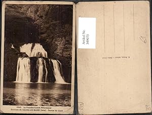 Bild des Verkufers fr 349073,Franche-Comte Jura Salins-les-Bains Source du Lizon Wasserfall zum Verkauf von Versandhandel Lehenbauer