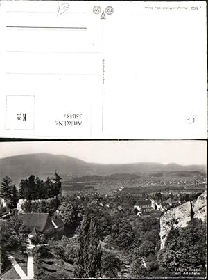 Bild des Verkufers fr 350487,Schloss Birseck m. Arlesheim Teilansicht Kt Basel-Land zum Verkauf von Versandhandel Lehenbauer