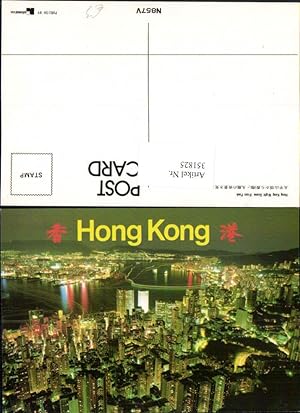 Bild des Verkufers fr 351825,Hong Kong Hongkong Night Scene from Peak Totale zum Verkauf von Versandhandel Lehenbauer