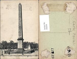 Bild des Verkufers fr 356258,Ile-de-France Paris Place de la Concorde L Obelisque Obelisk zum Verkauf von Versandhandel Lehenbauer