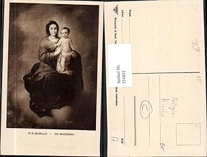 Imagen del vendedor de 354891,Künstler Ak B. E. Murillo De Madonna Religion a la venta por Versandhandel Lehenbauer