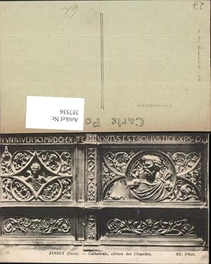 Image du vendeur pour 357536,Haute-Normandie Eure Evreux Cathedrale cloture des Chapelles Relief mis en vente par Versandhandel Lehenbauer