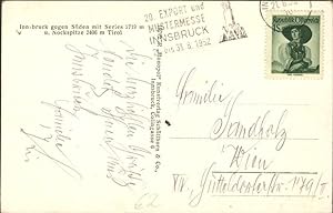 Immagine del venditore per 362318,Stempel 20. Export u. Mustermesse Innsbruck 1952 venduto da Versandhandel Lehenbauer