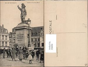 Bild des Verkufers fr 358094,Nord-Pas-de-Calais Nord Dunkerque Statue de Jean Bart Denkmal zum Verkauf von Versandhandel Lehenbauer