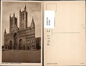 Seller image for 363962,Kirche West Front Lincoln Cathedrale Kathedrale for sale by Versandhandel Lehenbauer