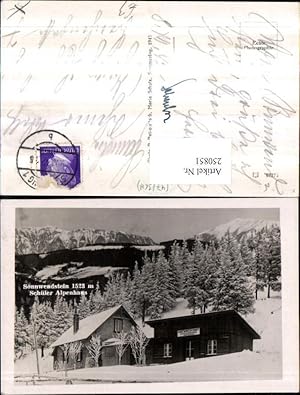 Bild des Verkufers fr 250851,Sonnwendstein Schler Alpenhaus Winterbild b. Semmering pub Foto P. Petrowitsch Maria Schutz zum Verkauf von Versandhandel Lehenbauer