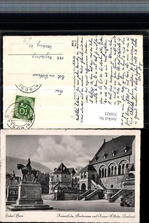 Seller image for 316923,Goslar im Harz Kaiserplatz Barbarossa u. Kaiser-Wilhelm-Denkmal for sale by Versandhandel Lehenbauer