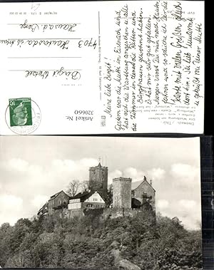 Bild des Verkufers fr 320660,Eisenach i. Thringen Die Wartburg v. Sdwest zum Verkauf von Versandhandel Lehenbauer