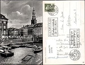 Immagine del venditore per 335746,Kobenhavn Kopenhagen Gammel Strand Denkmal Boote venduto da Versandhandel Lehenbauer