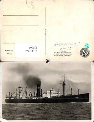 Bild des Verkufers fr 337063,Foto Ak Hochseeschiff Schiff Zuiderkerk Holland Australie Lijn zum Verkauf von Versandhandel Lehenbauer