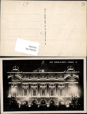 Seller image for 341444,Ile-de-France Paris la Nuit L'Opera Oper b. Nacht for sale by Versandhandel Lehenbauer