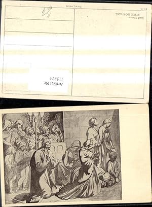 Seller image for 115874,Knstler Ak Josef Manes Pisen Kostelni Personen i. Gebet for sale by Versandhandel Lehenbauer