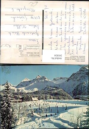 Seller image for 241834,Arosa Curling- u. Eisplatz am Obersee Bergkulisse Kt Graubünden for sale by Versandhandel Lehenbauer