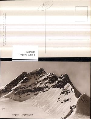 Bild des Verkufers fr 2007077,Jungfrau Jungfraujoch Bergkulisse b. Grindelwald Kt Bern zum Verkauf von Versandhandel Lehenbauer
