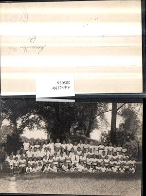 Bild des Verkufers fr 285076,Foto AK Wien Donaustadt Kaisermhlen Gruppenfoto Kinder pub Foto A. Knoll zum Verkauf von Versandhandel Lehenbauer