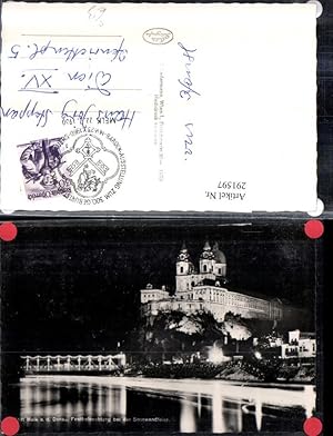 Bild des Verkufers fr 291597,Stift Melk an d. Donau Festbeleuchtung Barock-Ausstellung 300. Geb. Jakob Prandtauer 1960 zum Verkauf von Versandhandel Lehenbauer