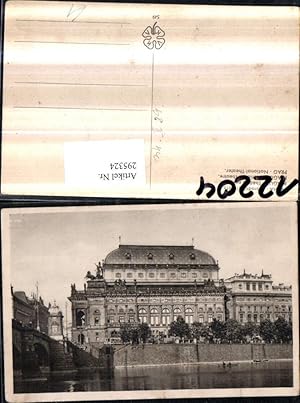 Bild des Verkufers fr 295324,Prag Praha National-Theater Gebude Brcke zum Verkauf von Versandhandel Lehenbauer